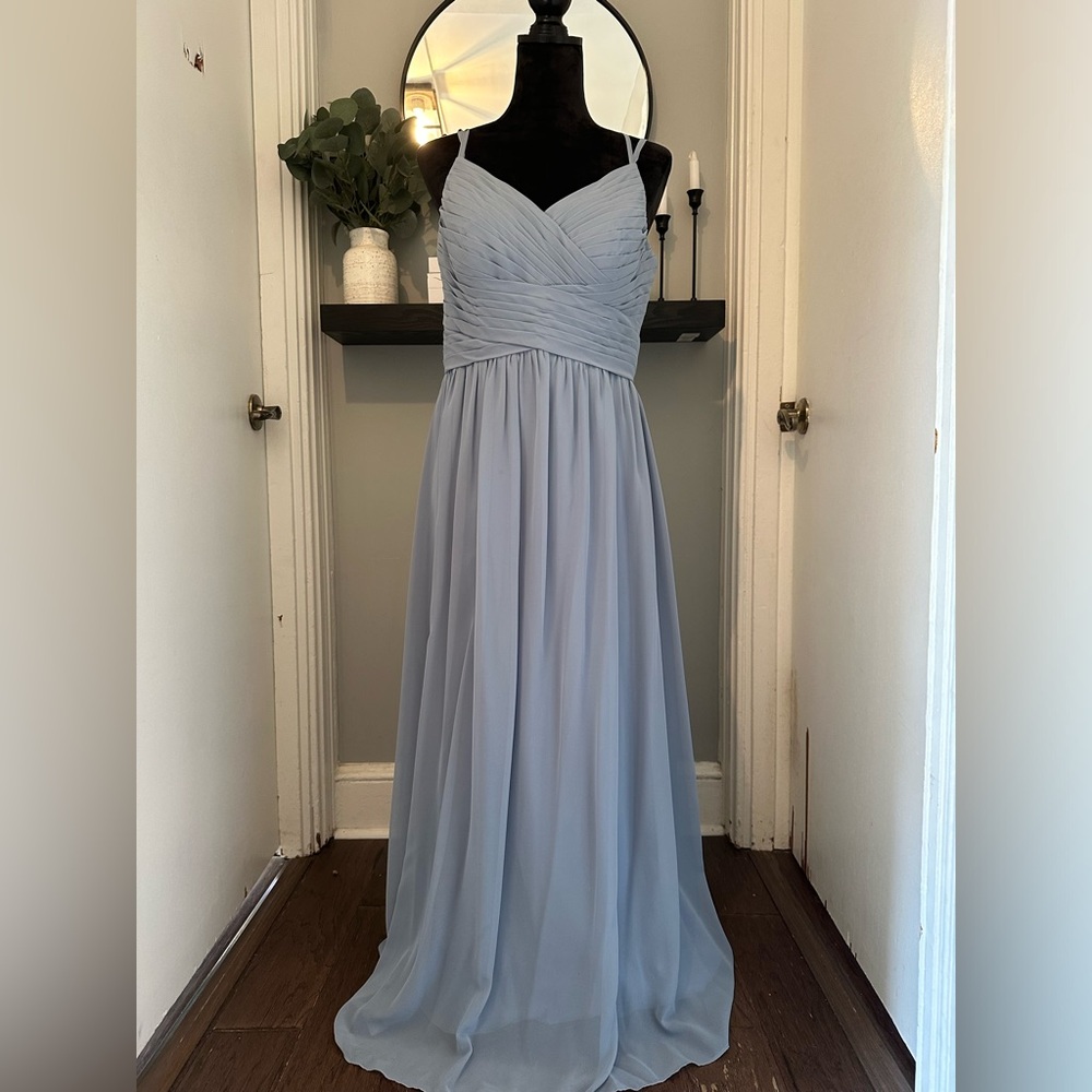 Calling all bridesmaids AZAZIE blue dress only worn once